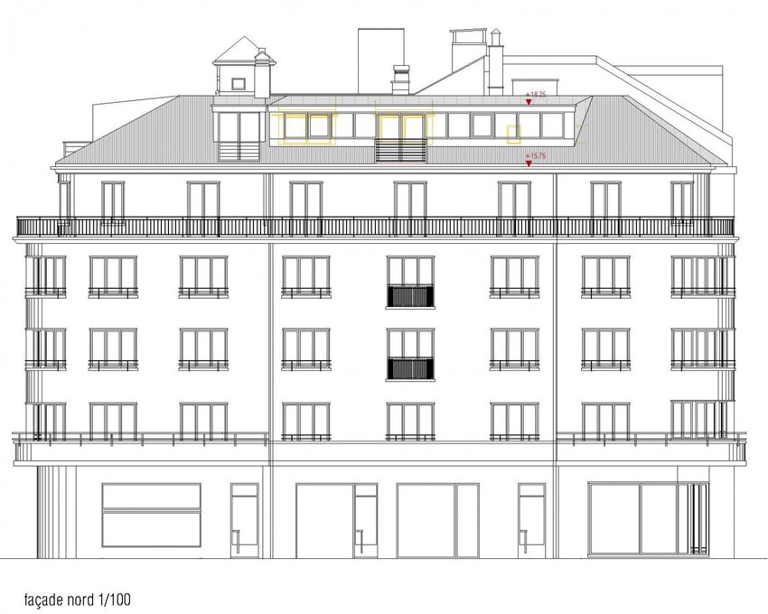 Projet-dc surélévation immeuble